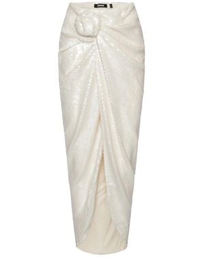 ROTATE BIRGER CHRISTENSEN Pencil Skirts - Natural