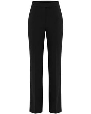 Valentino Straight Trousers - Black