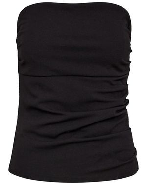 co'couture Sleeveless Tops - Black