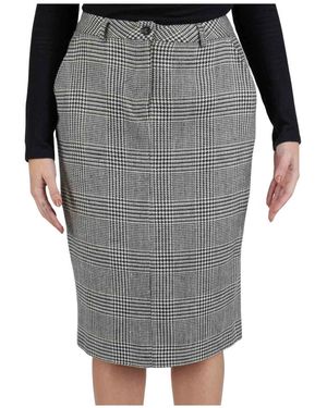 Kiton Bleistiftrock - Grau