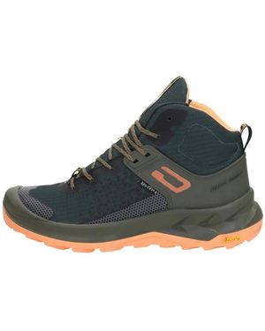 Grisport Schoenen ,Groen ,Leer Explorer L Veterschoenen Laag