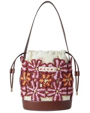 Marni Bucket Bags - Red