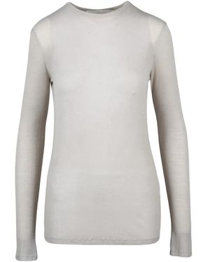 Tela Round-Neck Knitwear - Gris
