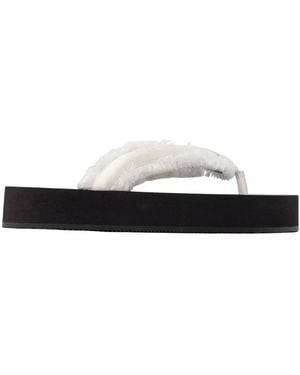 Balenciaga Flip Flops - Negro