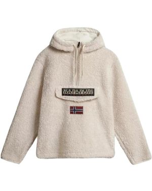 Napapijri Fleece Jackets - Neutro
