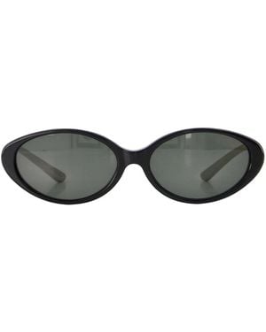 CASABLANCA Oval Curve Sonnenbrille - Schwarz