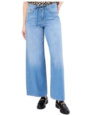 Five Jeans Wide Jeans - Blue