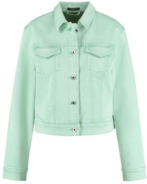 Taifun Denim Jacke Leichtes Gewebe - Grün