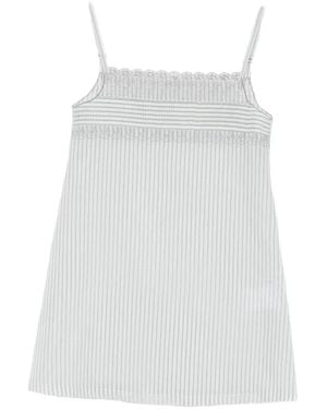 Low Classic Sleeveless Tops - Blanco