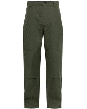 KENZO Straight Trousers - Verde