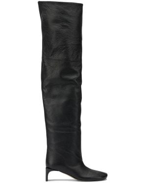Sportmax Over-Knee Boots - Noir