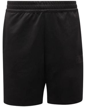 Armani Korte Broeken ,Zwart ,Bermuda Slim Lurex Shorts