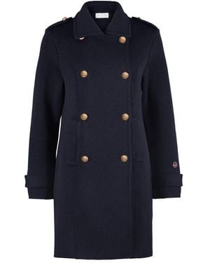 BUSNEL Double-Breasted Coats - Blu