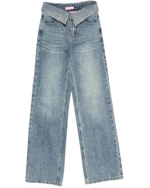 Twentyfourhaitch Wide Jeans - Blue