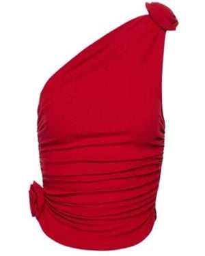 Magda Butrym Sleeveless Tops - Red