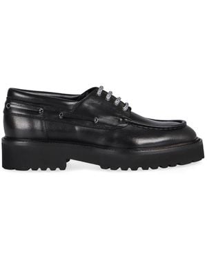 Doucal's Sailor Shoes - Negro