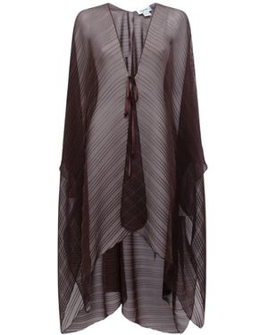 Blugirl Blumarine Jassen ,Bruin ,Poncho Maxi