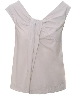 ALESSIA SANTI Sleeveless Tops - Grey