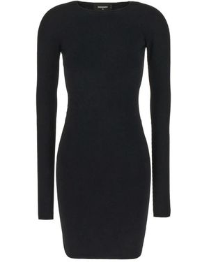 DSquared² Short Dresses - Black
