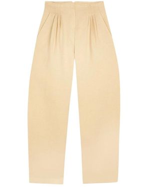 Cortana Tapered Trousers - Natural