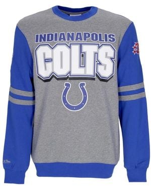 Mitchell & Ness Long Sleeve Training Tops - Azul