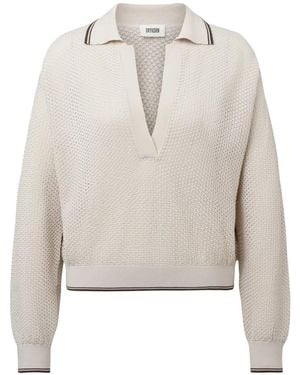 DRYKORN 425181 Jorgia 10 Pullover Strick-Longsleeve 1817 - Grau
