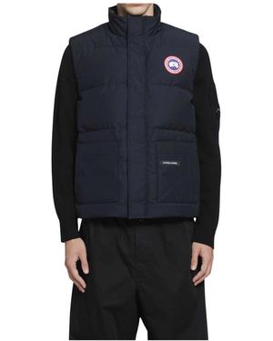 Canada Goose Jassen ,Blauw ,Katoen Legacy Freestyle Vest