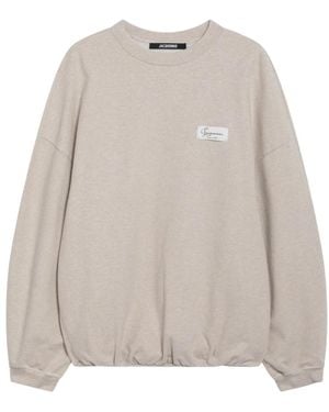 Jacquemus Le Sweatshirt Montaigne - Grau