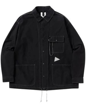 and wander Light Jackets - Noir