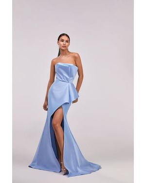 Milla Delicate Front Cutout Dress - Blue