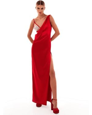 Milla Femme-Fatal Maxi Dress - Red