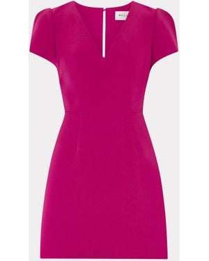 MILLY Cady Atalie Dress - Pink