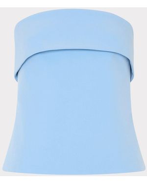 MILLY Tuala Cady Top - Blue