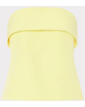 MILLY Tuala Cady Top - Yellow