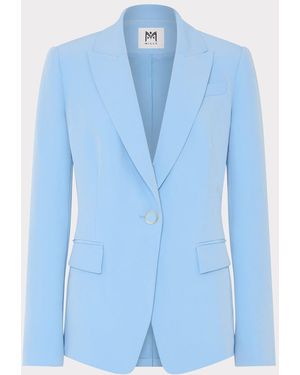 MILLY Avery Cady Blazer - Blue