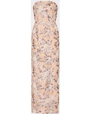 MILLY Meredith Sequin Maxi Dress - Multicolor