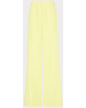 MILLY Nash Cady Pants - Yellow