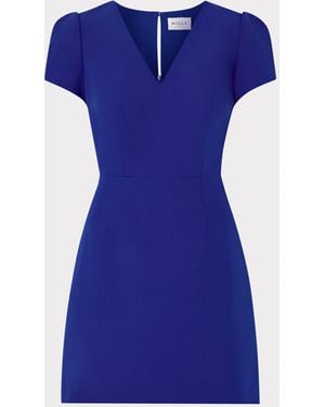 MILLY Cady Atalie Dress - Blue