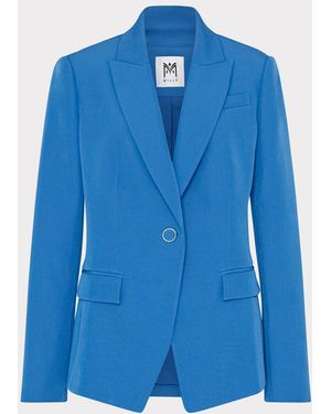 MILLY Avery Cady Blazer - Blue