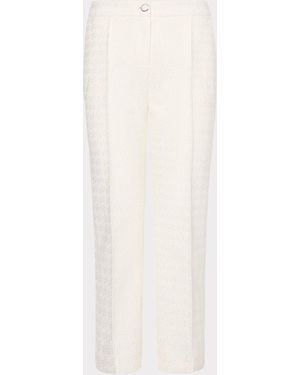 MILLY Betsy Boucle Pant - White