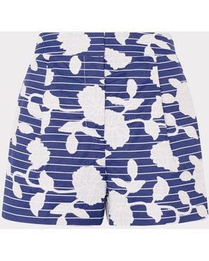 MILLY Amanda Floral Short - Blue