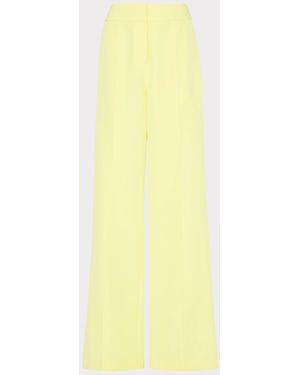 MILLY Nash Cady Pants - Yellow