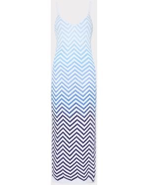 MILLY Mica Knit Midi Dress - White