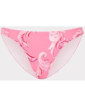 MILLY Canopee Bikini Bottom - Pink