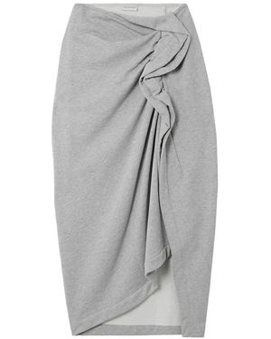 Dries Van Noten Hanan Skirt Mel - Grey