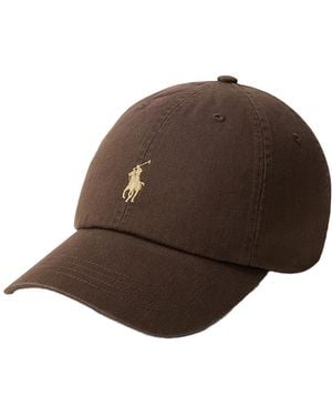 Polo Ralph Lauren Ralph Lauren Cotton Chino Ball Cap - Brown