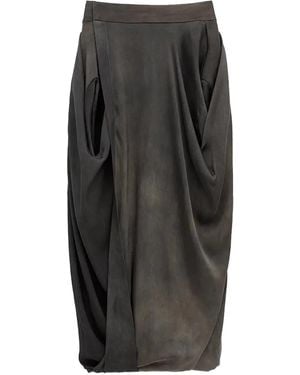 Uma Wang Gink Skirt Dark - Black