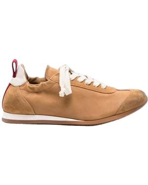 Uma Wang Baseball Trainers Mustard - Multicolour