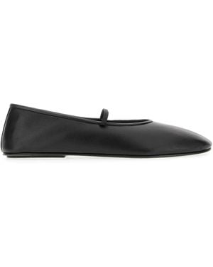 The Row Ballet Slipper - Black