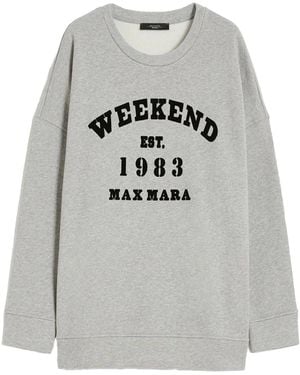 Weekend by Maxmara Wkdgommoso Sweatshirt L - Grey